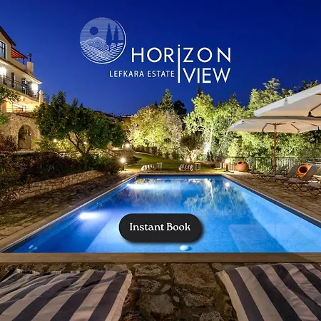 Horizon View With Pool, Garden, Parking * Pano Lefkara